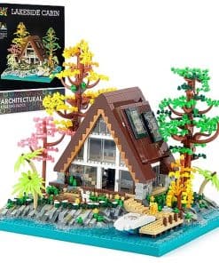 Set de Construcción de Cabaña en Forma de A Vziimo, Set de