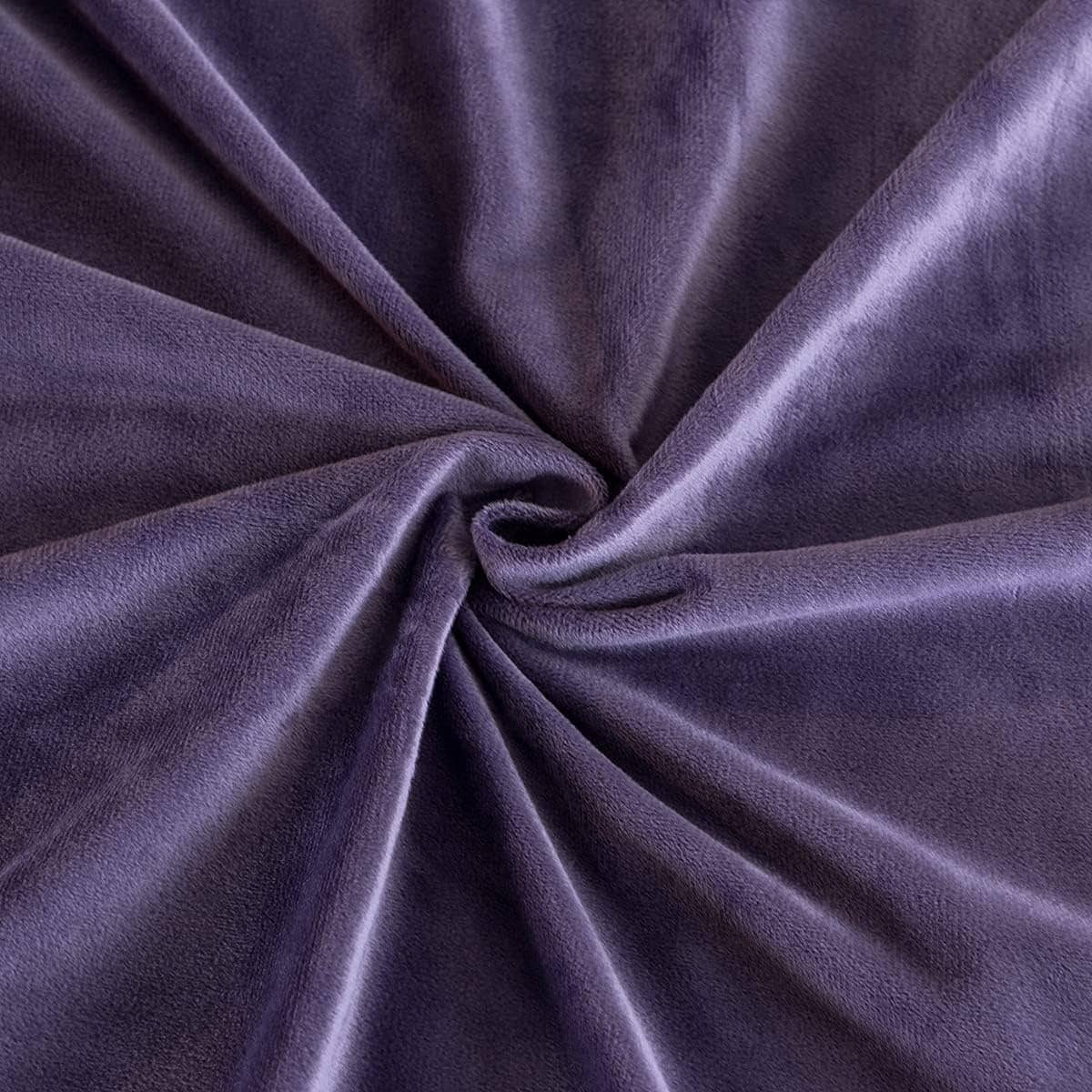 JSZS Juego de Funda Nórdica de Terciopelo Peludo de Lujo, - Imagen 6