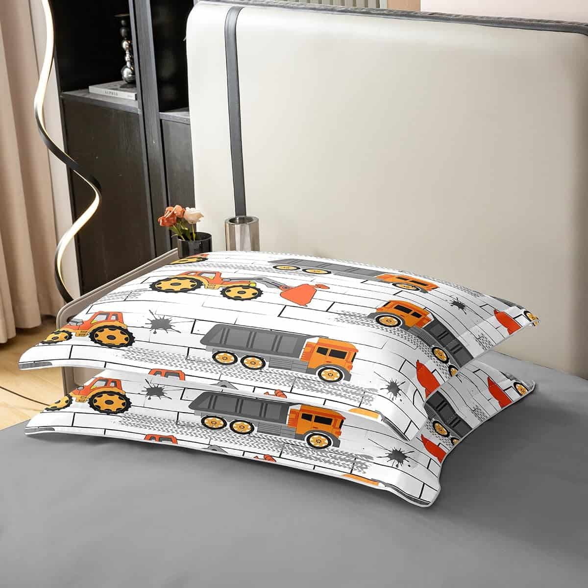 Juego de Funda Nórdica para Cama Individual Excavadoras - Imagen 7