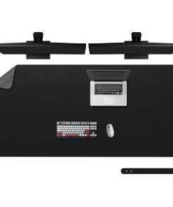 Chihein Alfombrilla de Escritorio Grande de Cuero PU 55.1"