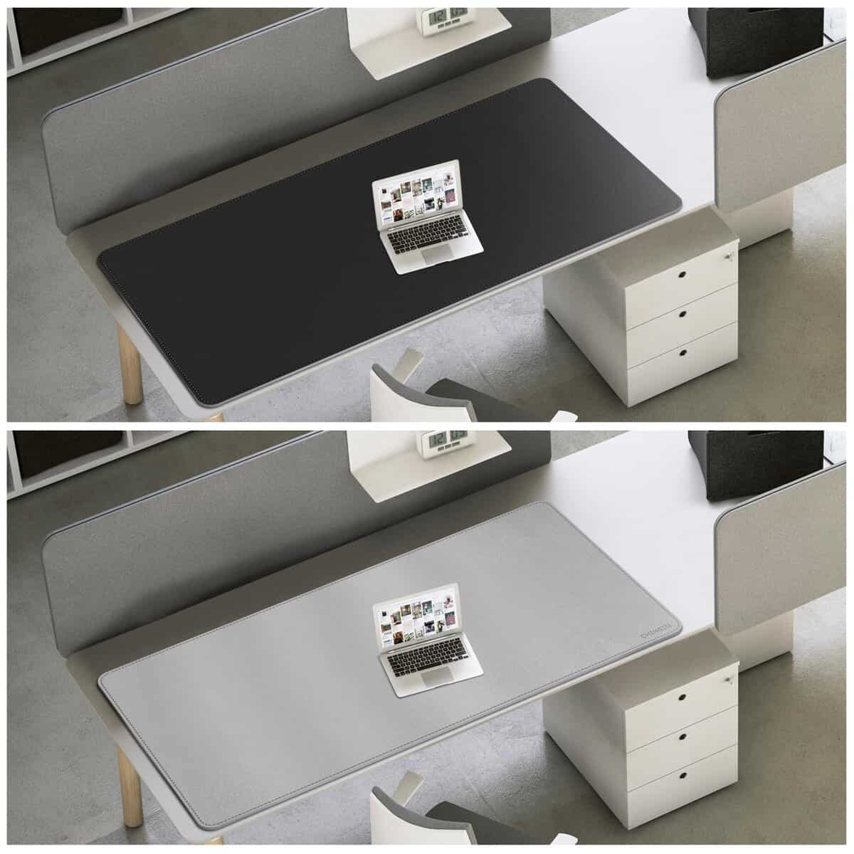 Chihein Alfombrilla de Escritorio Grande de Cuero PU 55.1" - Imagen 3