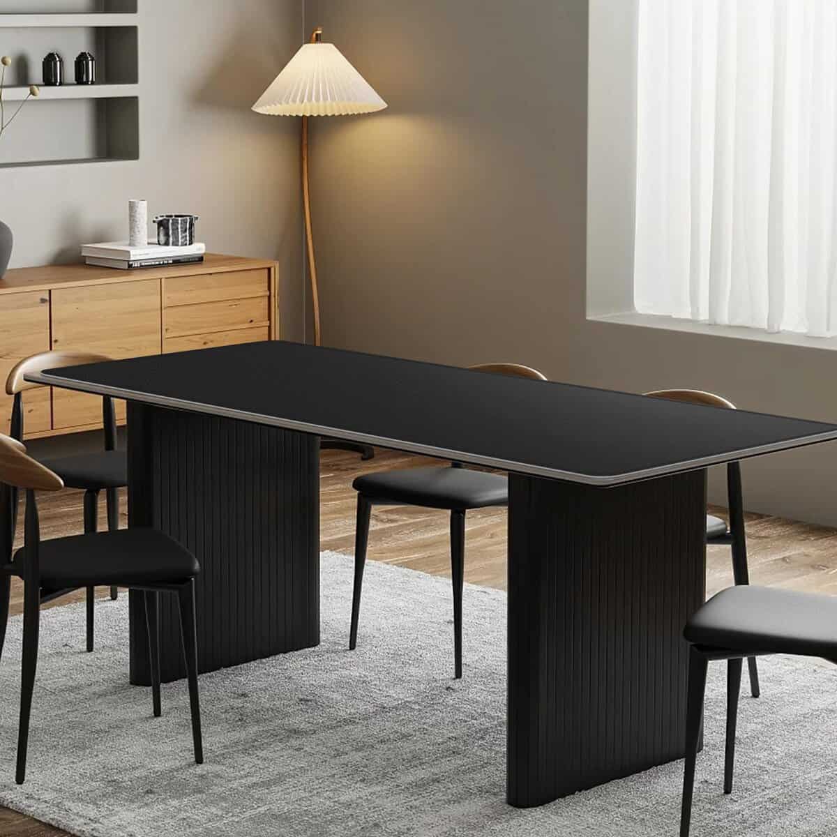 Tapete de Escritorio de Cuero PU Chihein 66.9" x 23.6" - Imagen 8