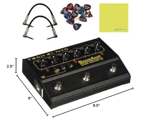 Tech 21 PBDR SansAmp Programmable Bass Driver DI 3-Channel - Imagen 8