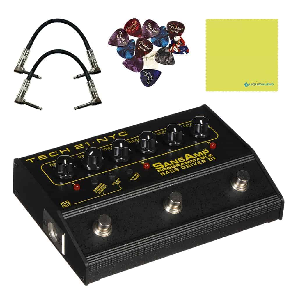 Tech 21 PBDR SansAmp Programmable Bass Driver DI 3-Channel