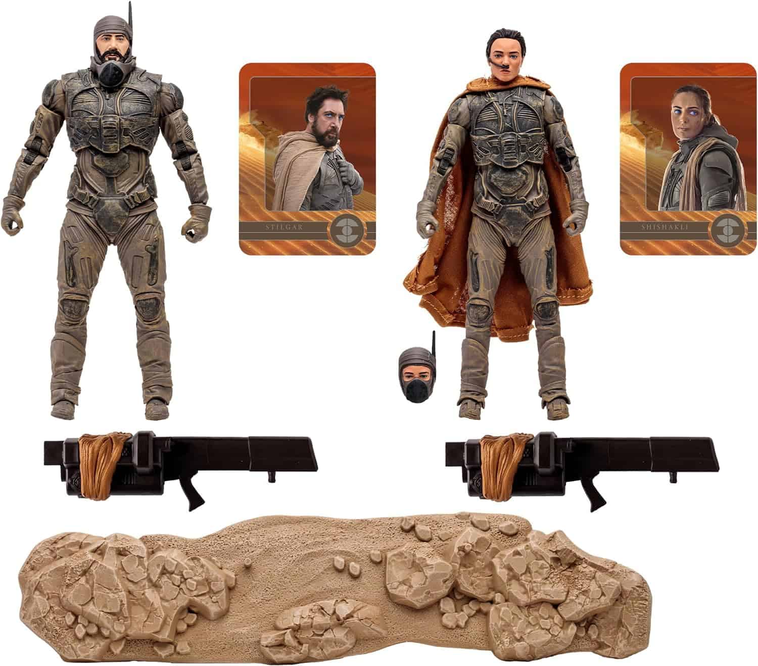 McFarlane Toys Dune: Part Two Stilgar & Shishakli Figuras - Imagen 3