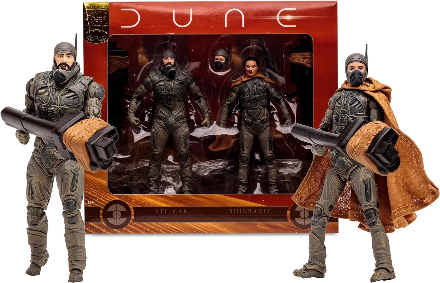 McFarlane Toys Dune: Part Two Stilgar & Shishakli Figuras
