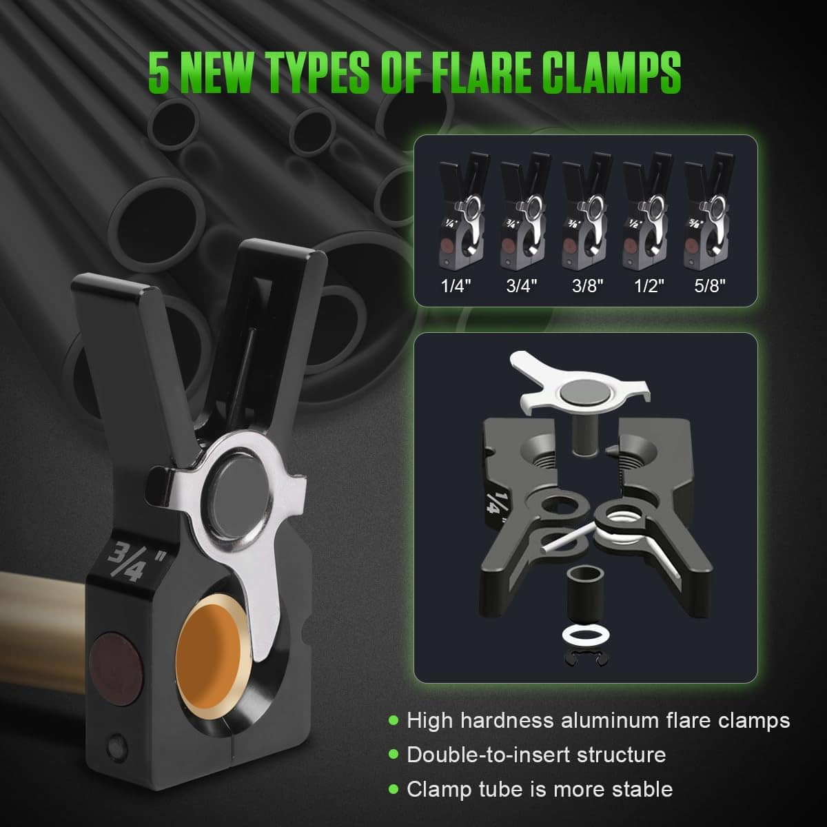 Kit de Herramientas de Expansión de Tubos de Cobre de 45 - Imagen 8