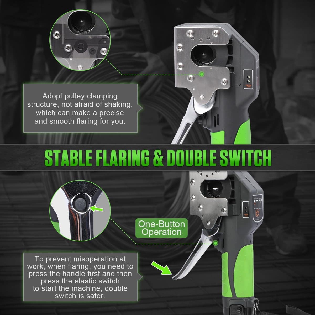 Kit de Herramientas de Expansión de Tubos de Cobre de 45 - Imagen 4