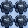 4PCS Tapacubos del centro de la rueda Moto Metal M793BK01