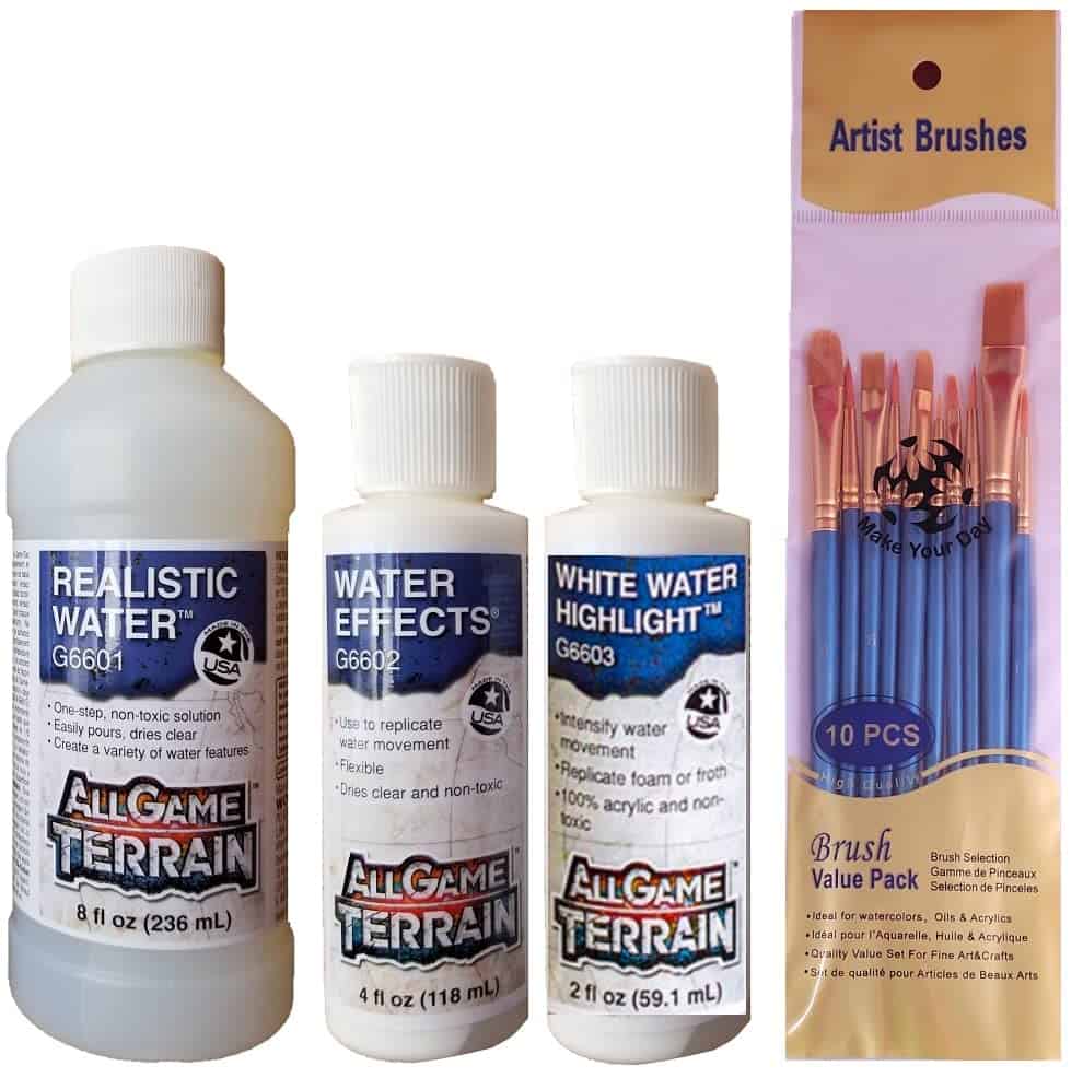 Woodland Scenics All Game Terrain, Realistic Water, Water