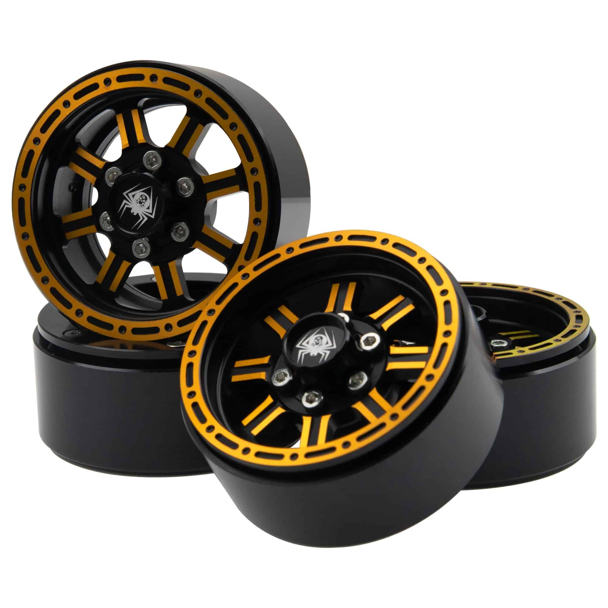 Juego de 4 ruedas de aleación Vgoohobby 1.9" RC Beadlock