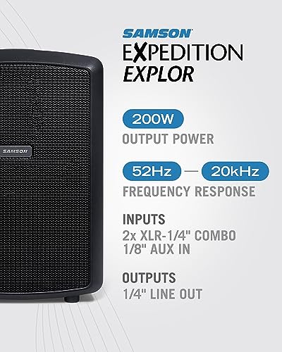 Sistema de Altavoz Bluetooth Portátil Samson Expedition - Imagen 9