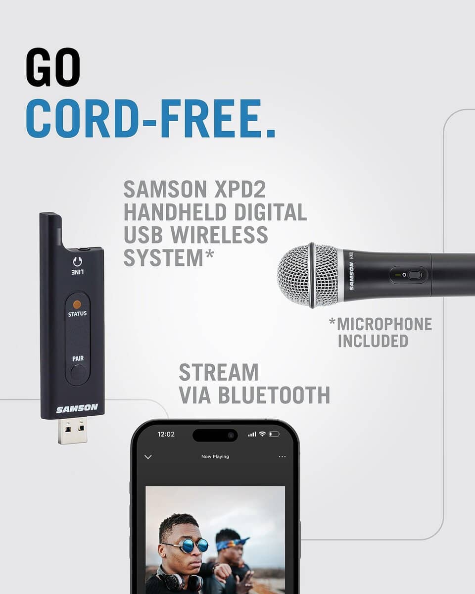 Sistema de Altavoz Bluetooth Portátil Samson Expedition - Imagen 4