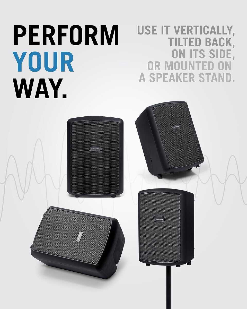 Sistema de Altavoz Bluetooth Portátil Samson Expedition - Imagen 5