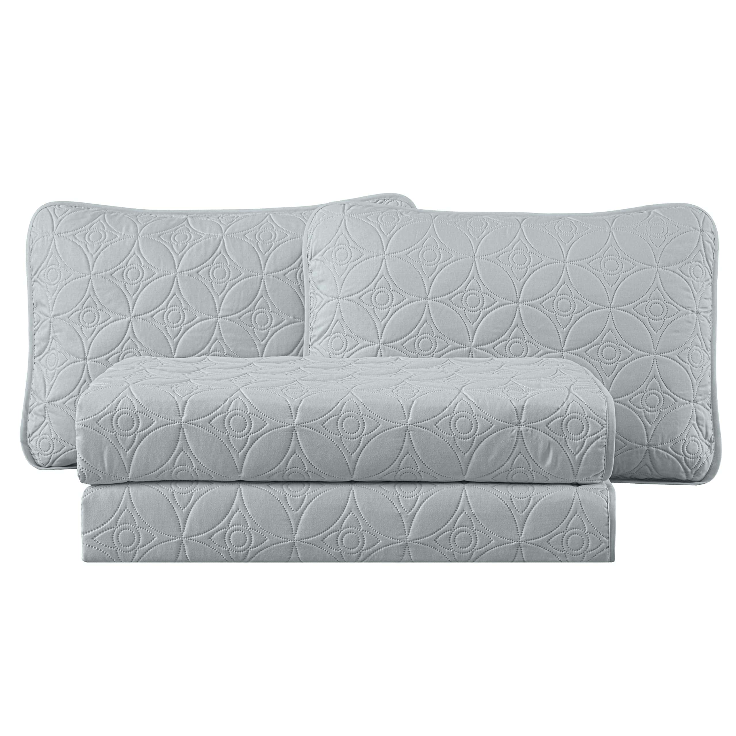 Set de Colcha King Size Chezmoi Collection Florenz de 3 - Imagen 10