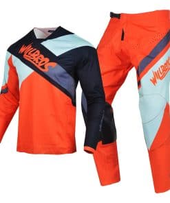 Conjunto de Equipo Willbros MX Motocross -Verde Naranja
