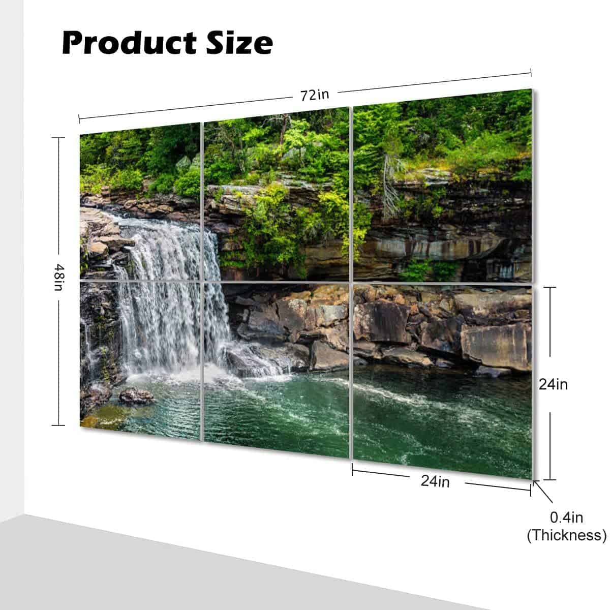 Paquete de 6 Paneles Acústicos Estilo Cascada en el Little - Imagen 3