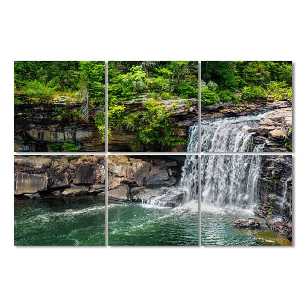 Paquete de 6 Paneles Acústicos Estilo Cascada en el Little