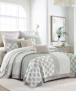 Juego de Colchas PANGUSHAN Tamaño Queen, Juego de Colchas