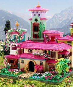 Set de Bloques de Construcción en Miniatura de Casa de