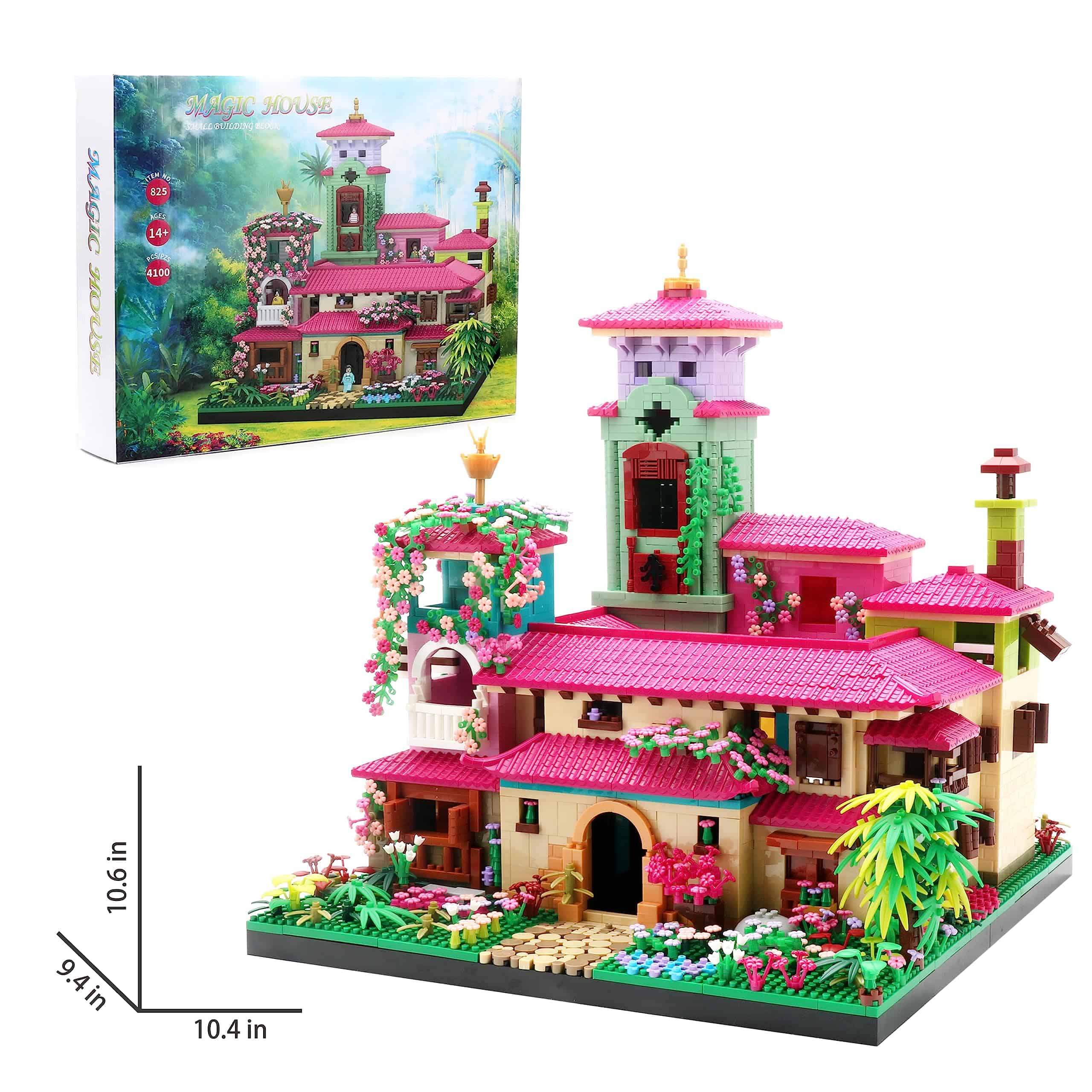 Set de Bloques de Construcción en Miniatura de Casa de - Imagen 8