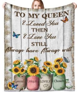 Manta XeaGiasy para Esposa Ideas de Regalo de Cumpleaños de