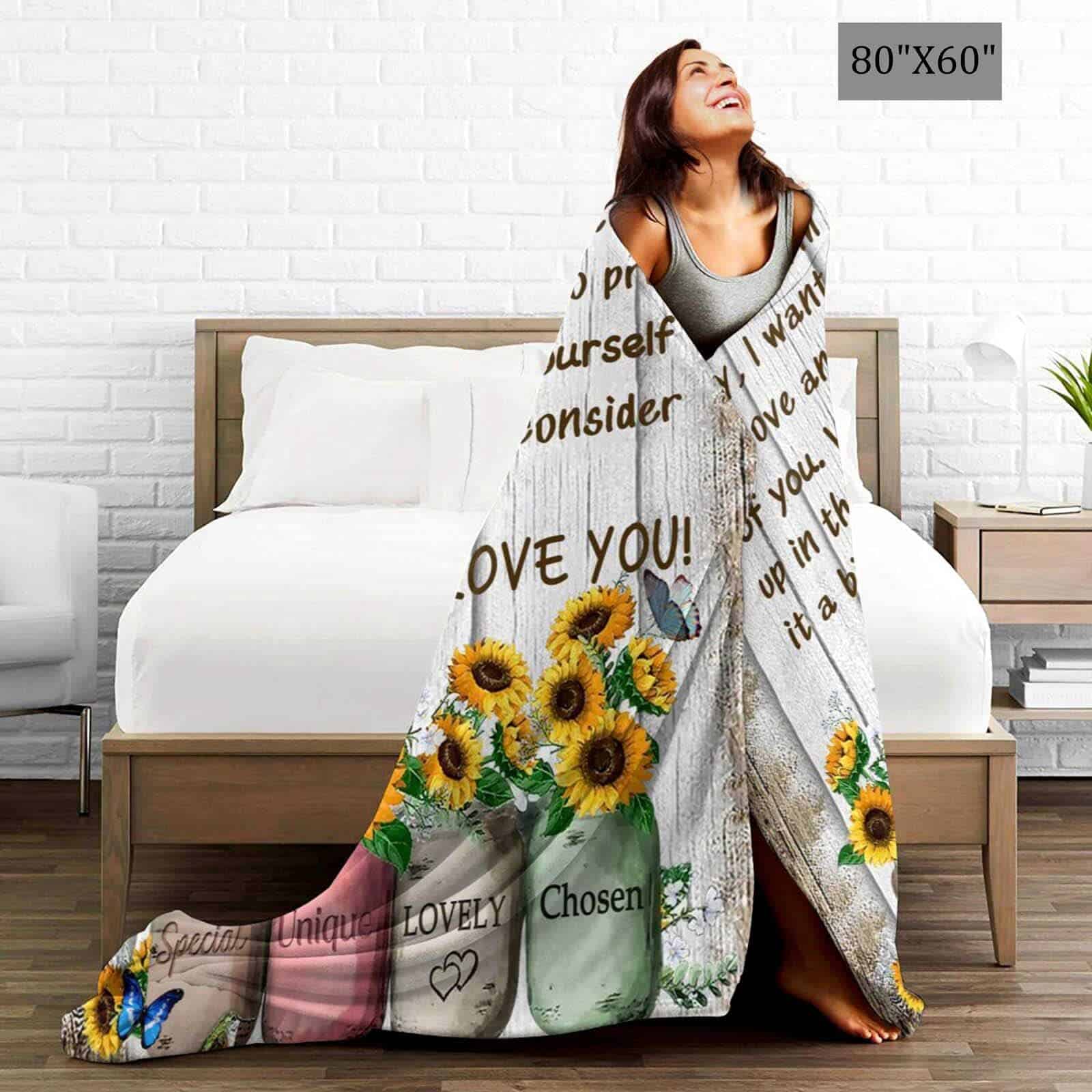 Manta XeaGiasy Para Mi Hija Regalos para Hija de Papá Mamá - Imagen 8