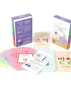Aprende coreano con las tarjetas COREALL Hangul Korean