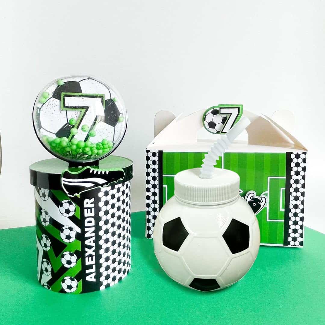 Juego de 24 Vasos de Fútbol, 10 oz Vasos de Fútbol, Favores - Imagen 5