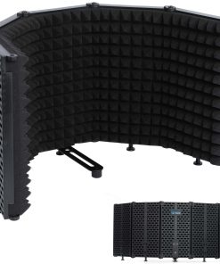 Pantalla de Aislamiento para Micrófono de Estudio - Equipo