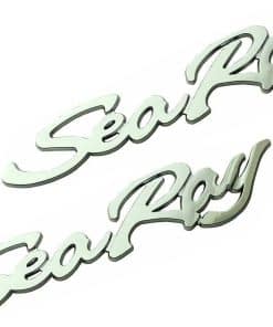 Emblema de letras tridimensionales Sea Ray Searay 2pcs
