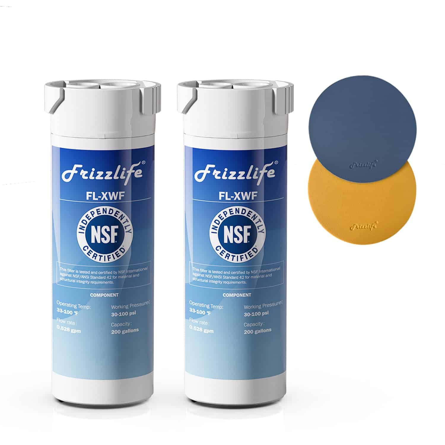 Filtro de agua para refrigerador Frizzlife XWF (NO XWFE)
