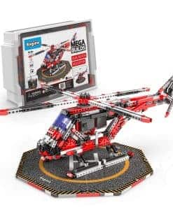 Engino | MEGA Builds: Helicóptero de Doble Motor Juguete de