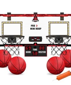 Juego de Baloncesto de 2 Jugadores HYES, Aro de Baloncesto