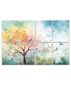 Paneles Acústicos de Arte, Paneles de Pared Pintados con