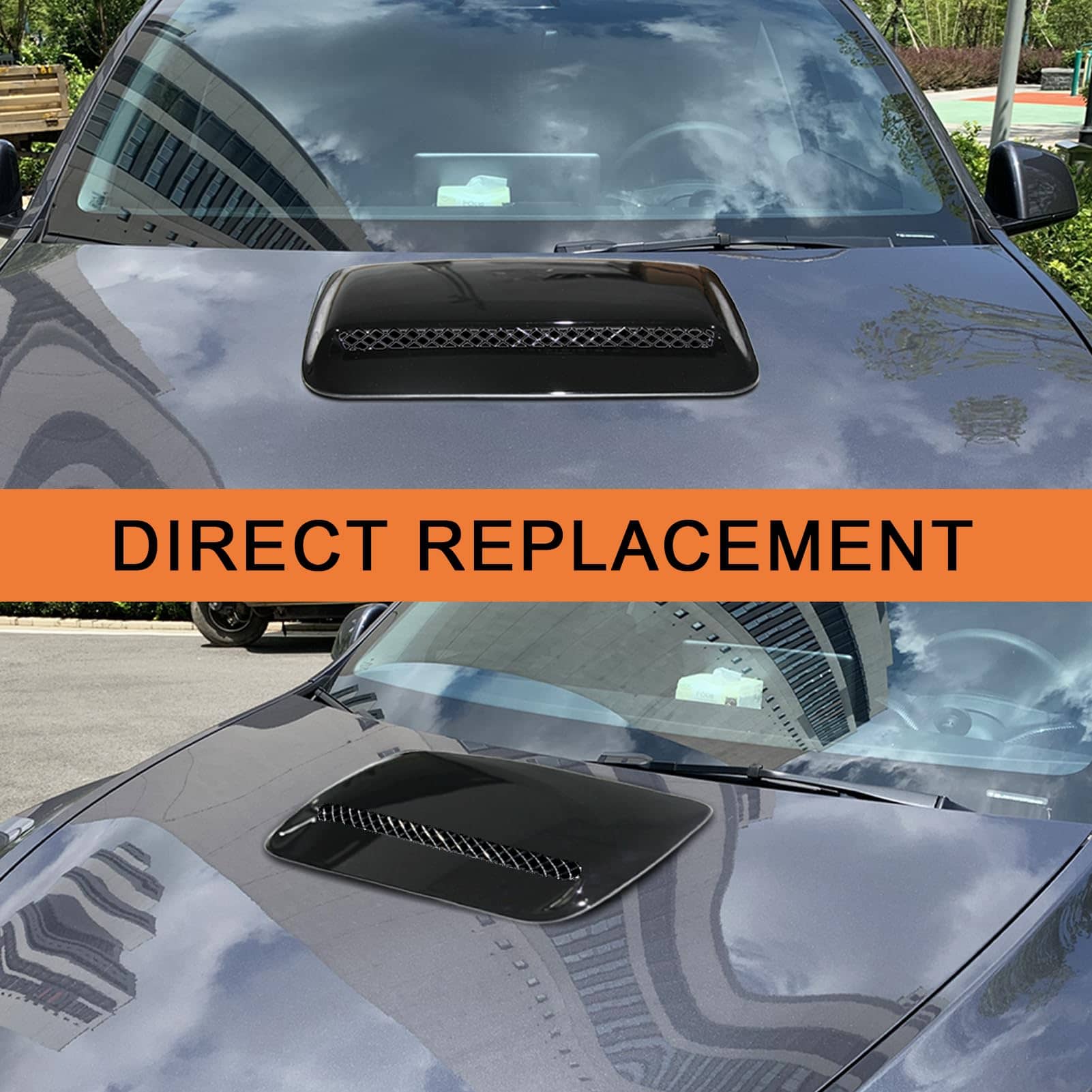 Toma de Aire de Capó de Motor Negro Mate para Model 3 Model - Imagen 8