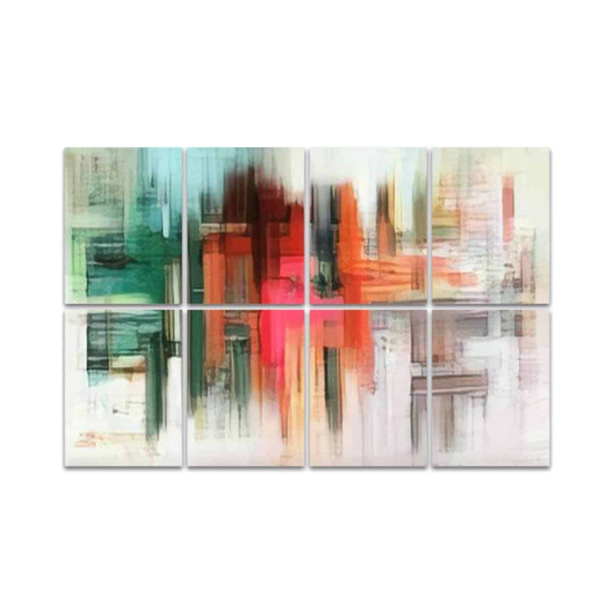 Paneles acústicos de arte, Arte moderno pinceladas blancas