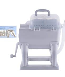 Lavadora de Tambor Portátil de Accionamiento Manual,