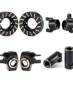 Pesos de Latón Negro SCX10 II, Pesos de Contrapeso de Latón