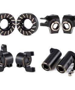 Contrapesos de latón negro HooCrawler AR44 delantera y