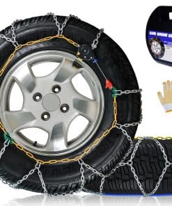 Cadenas de Nieve Auto Fijación en 1 Minuto de Instalación