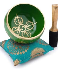 Juego de Cuenco Tibetano Ajuny - Cuenco de Sonido de Latón