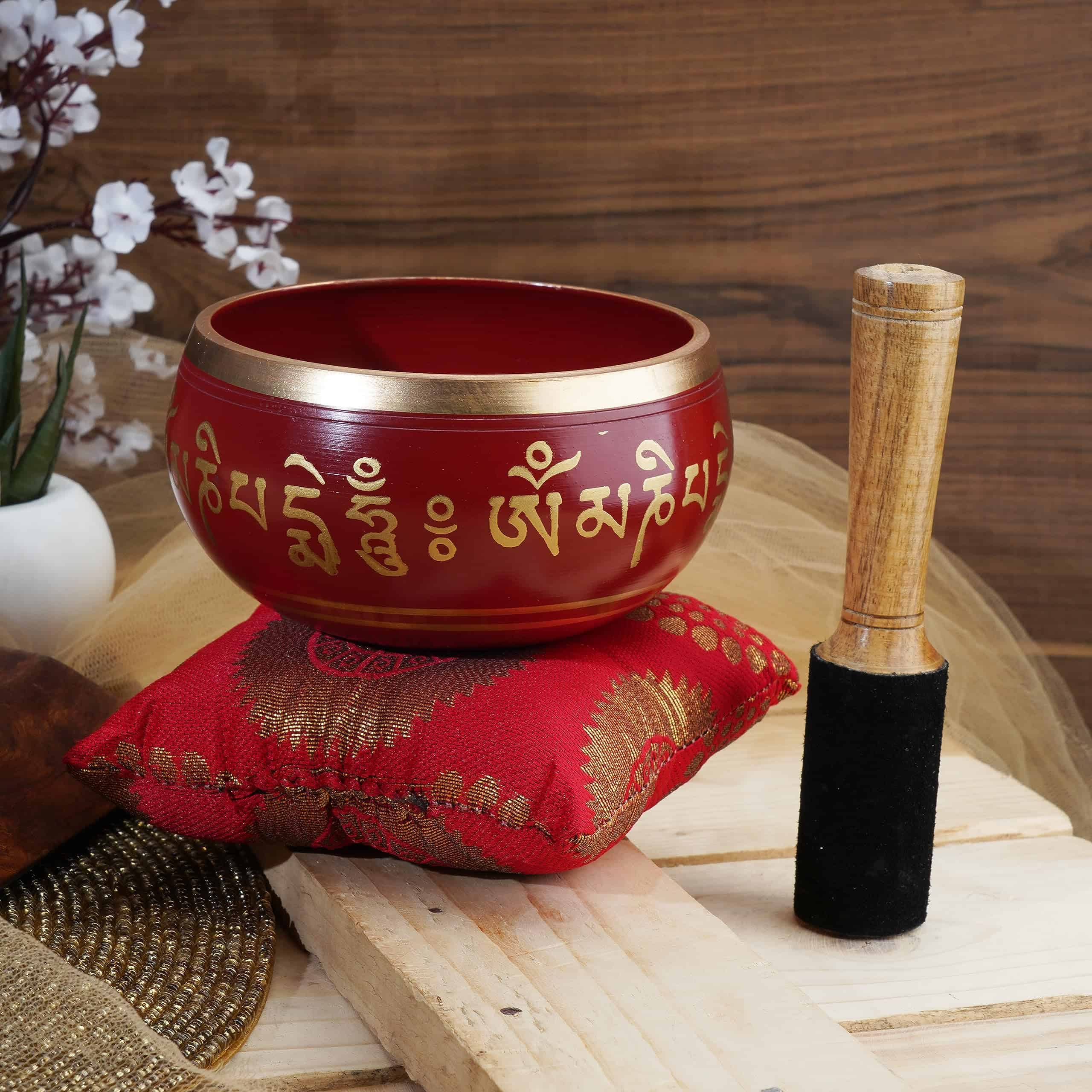 Juego de Cuenco Cantor Tibetano Ajuny - Cuenco de Sonido de - Imagen 7