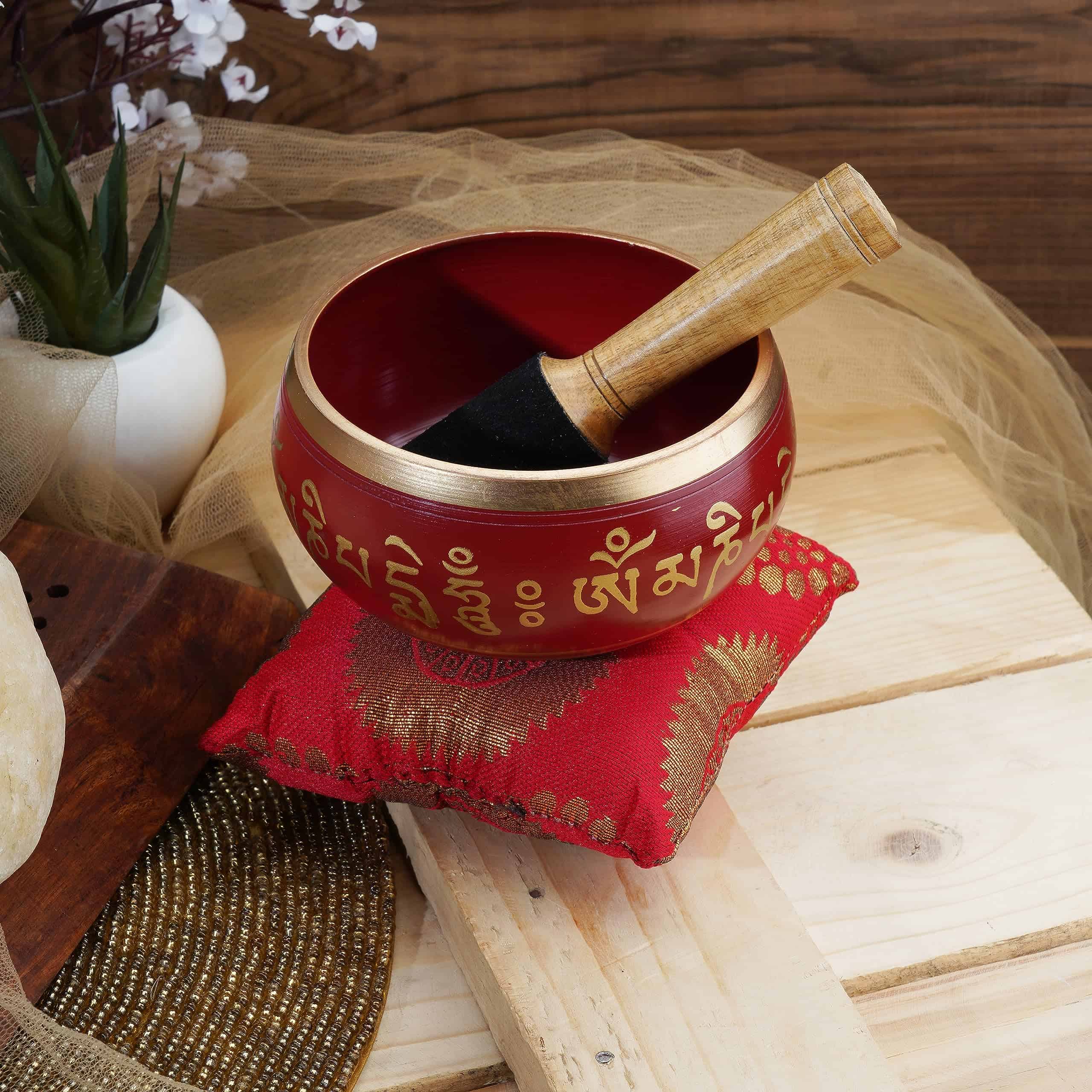 Juego de Cuenco Cantor Tibetano Ajuny - Cuenco de Sonido de - Imagen 3