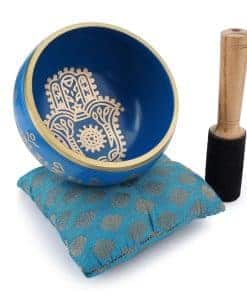 Juego de Cuenco Tibetano Ajuny - Cuenco de Bronce Artesanal