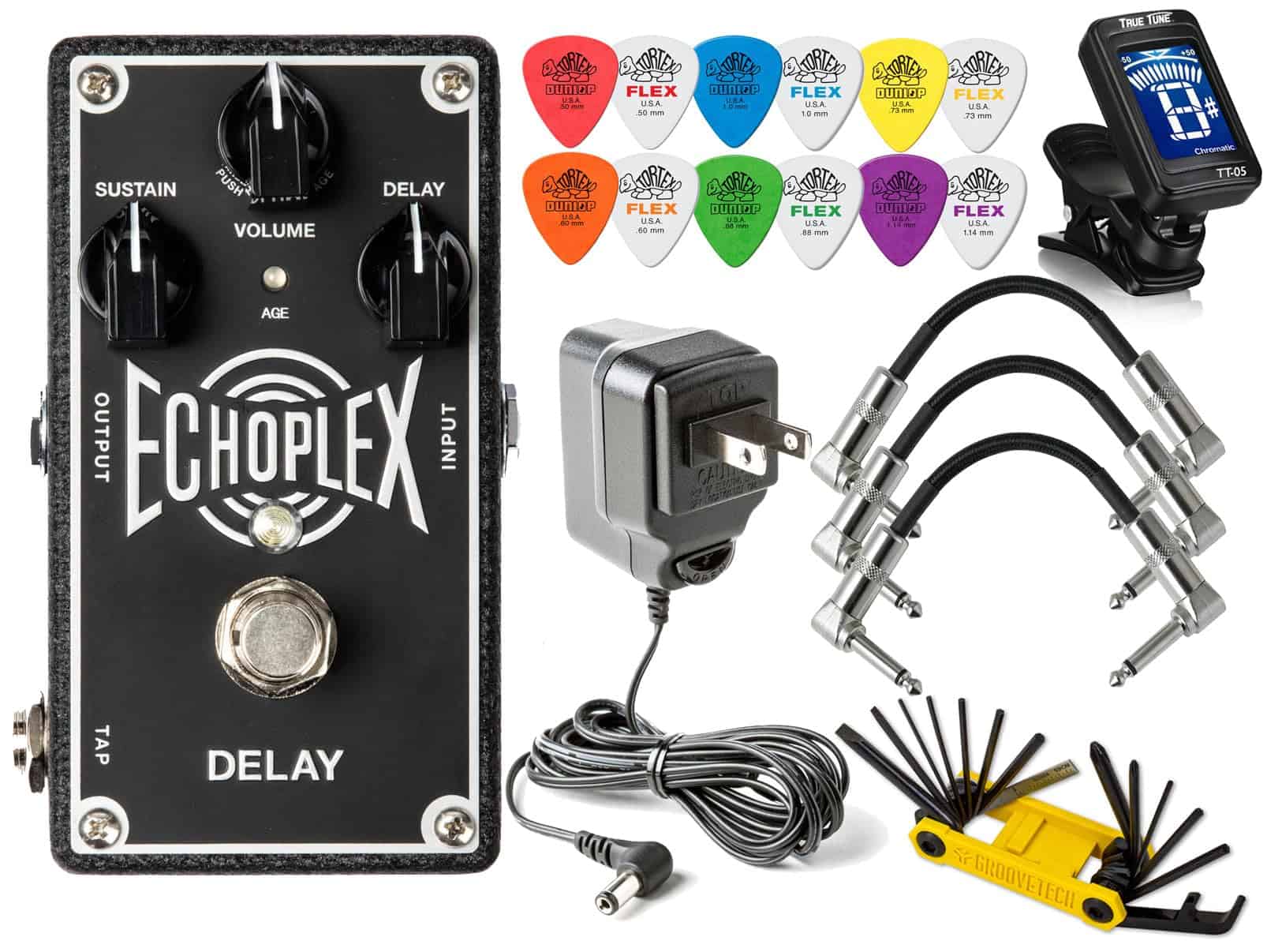 Pedal de Delay Echoplex EP103 de Dunlop EP-3 Tape Echo