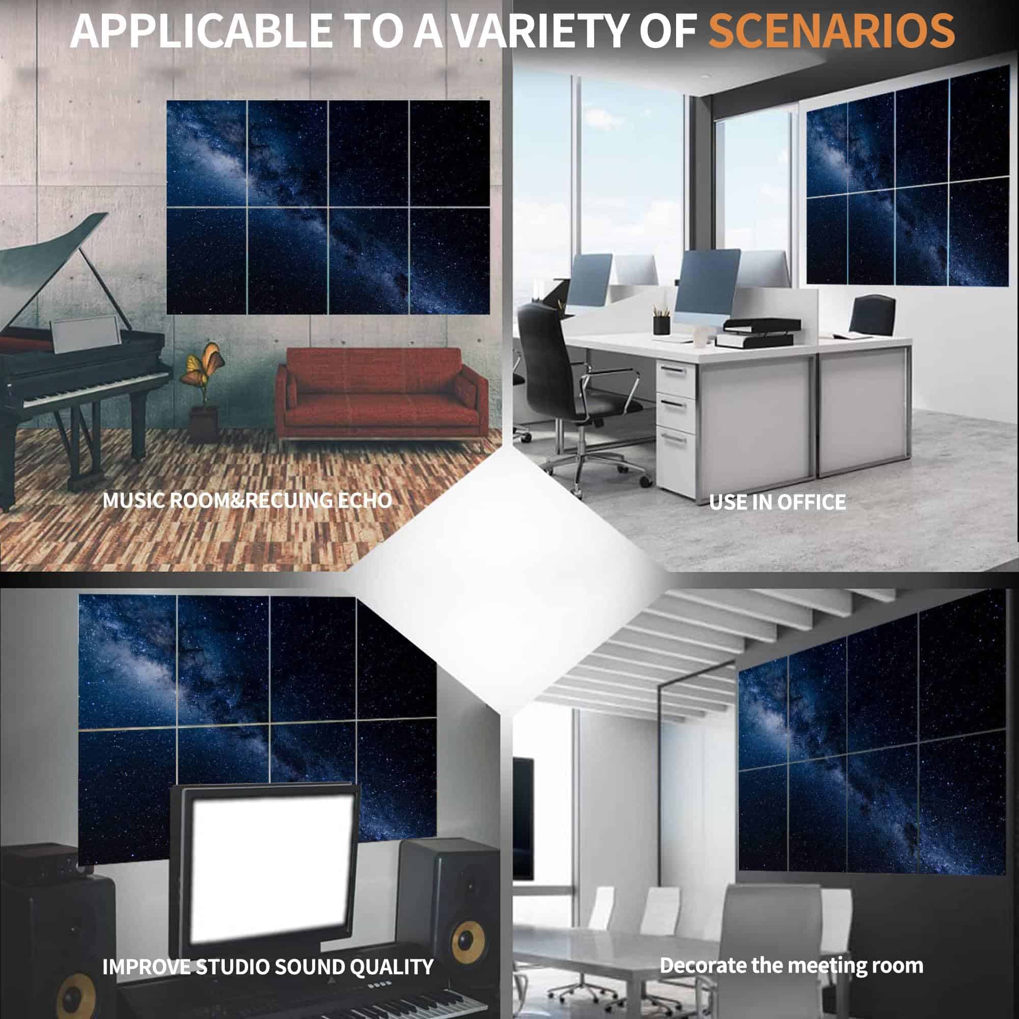 Paneles Acústicos de Arte, Vía Láctea en Uyuni Bolivia - Imagen 8