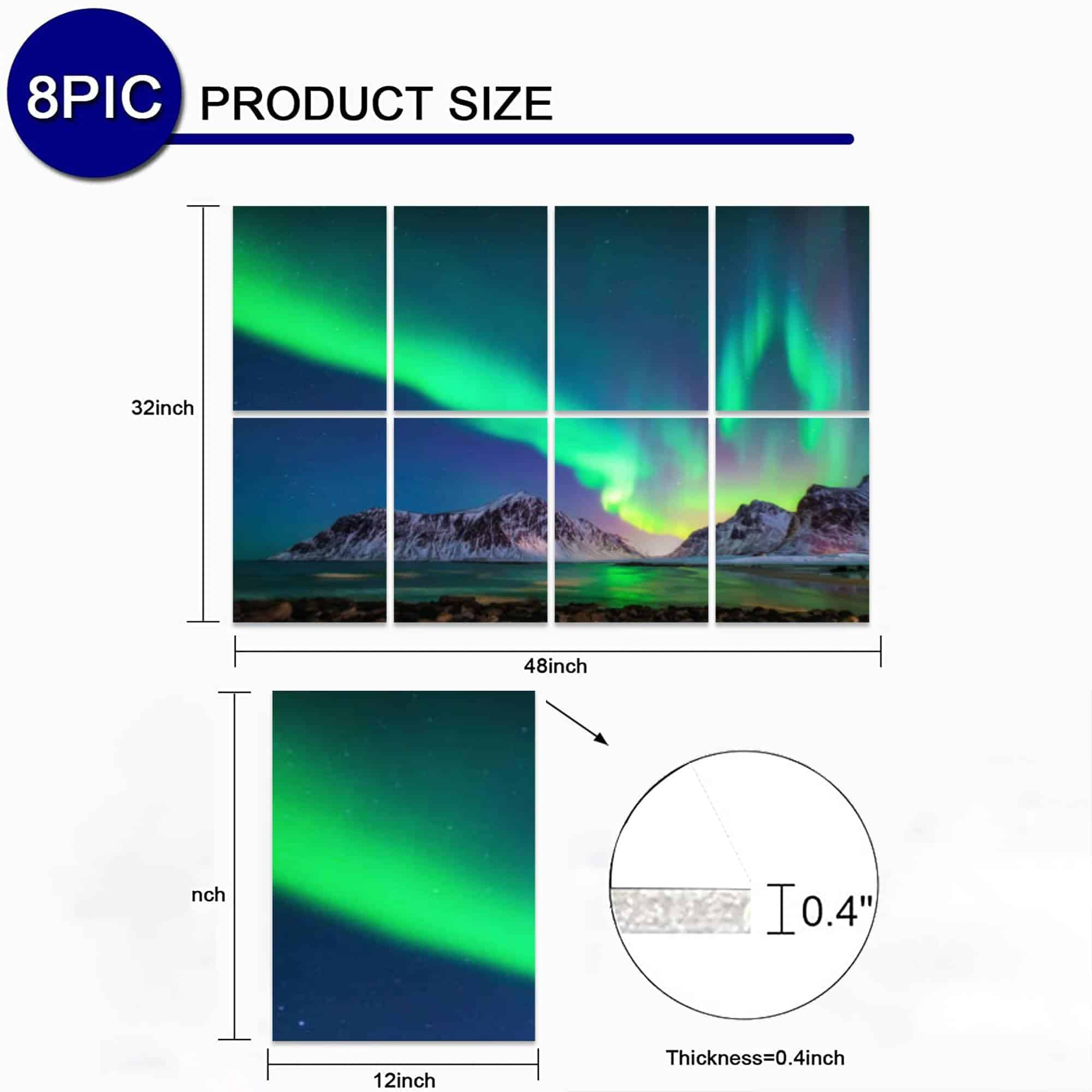 Paneles Acústicos de Arte, Panel de Pared Absorbente de - Imagen 5