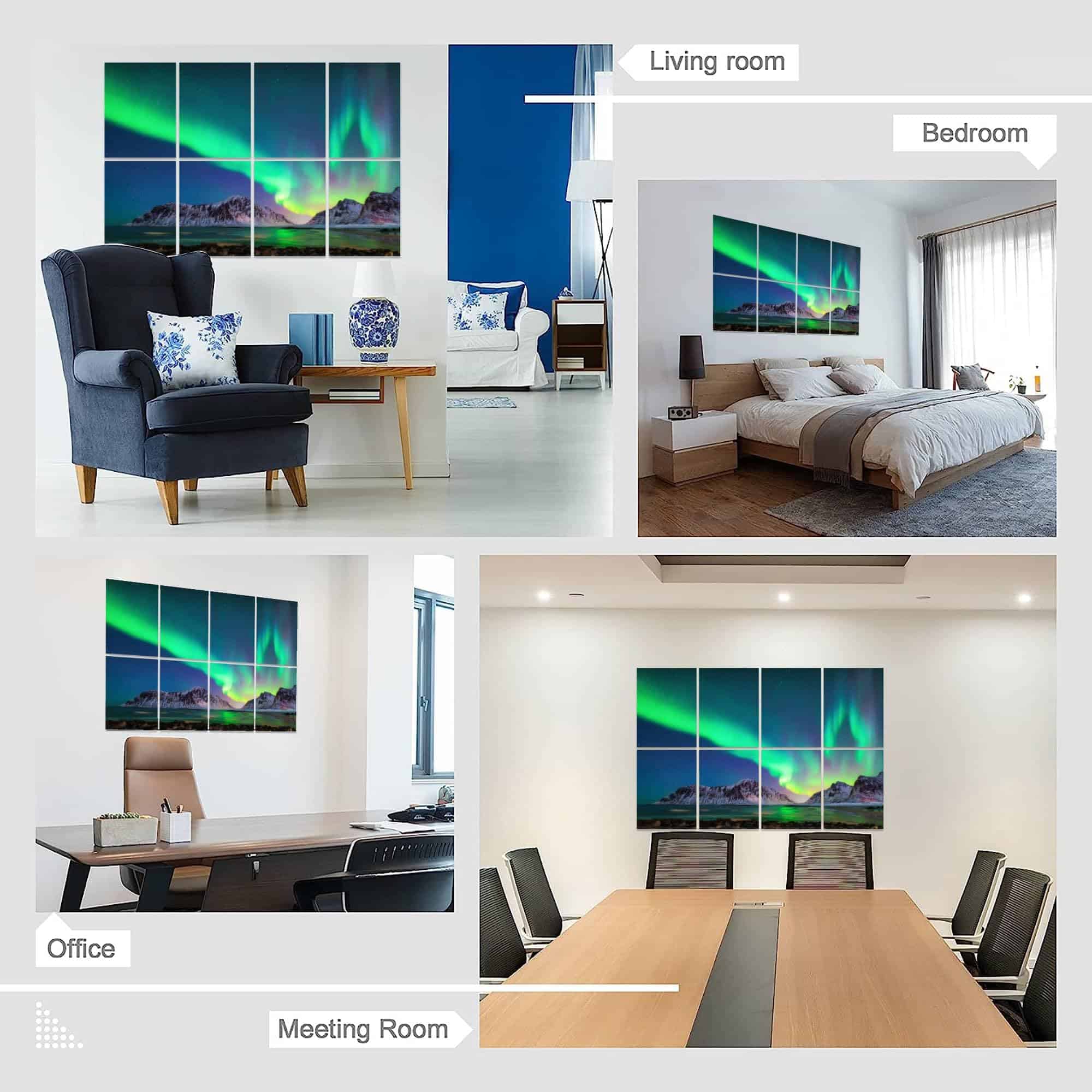 Paneles Acústicos de Arte, Panel de Pared Absorbente de - Imagen 7