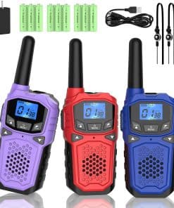 Walkie Talkies para Adultos - WokTok Radio de -Rojo+Azul+Mor